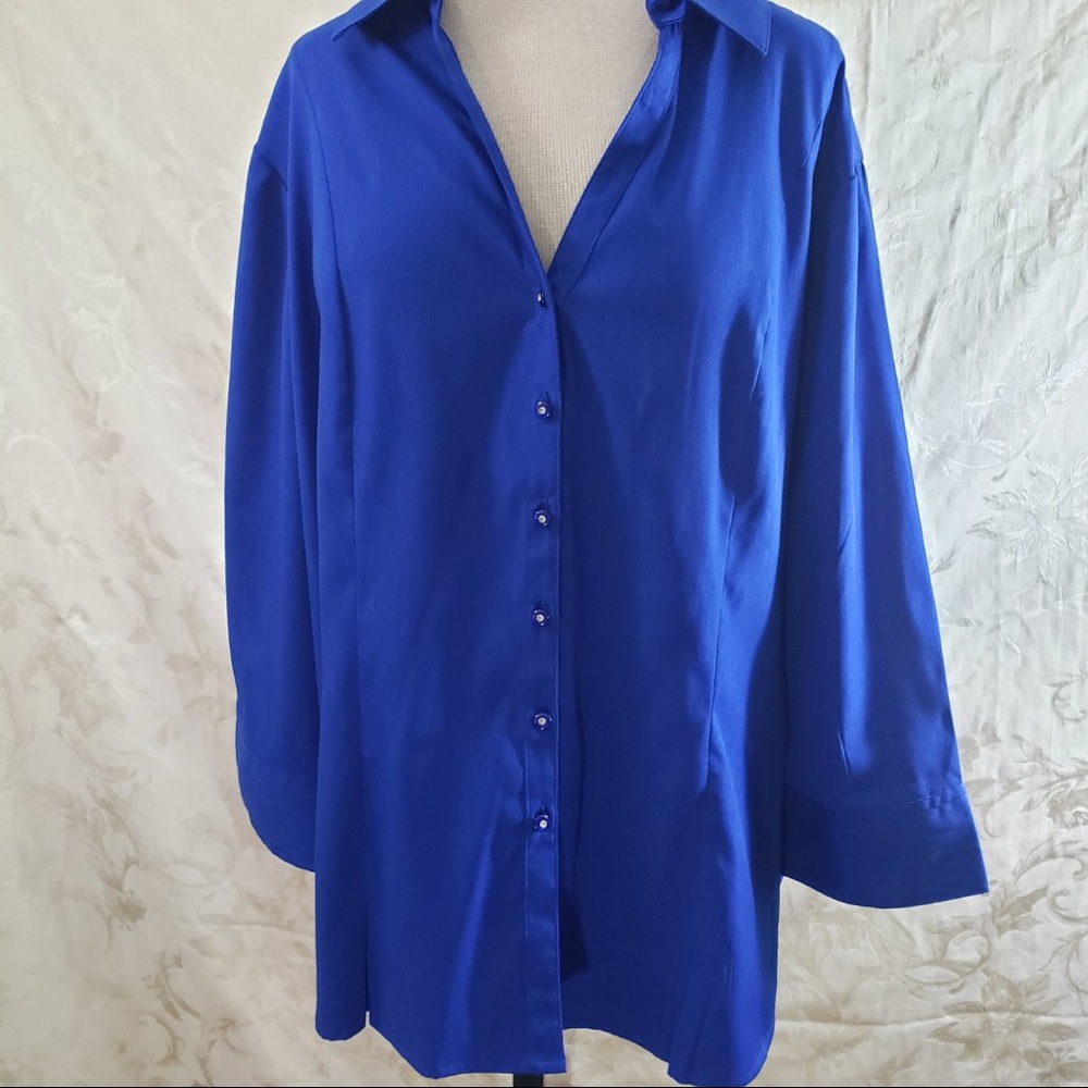 Blue Cato Blouse, Size 18/20